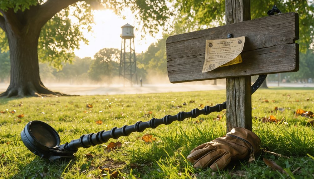 reynoldsburg metal detecting regulations