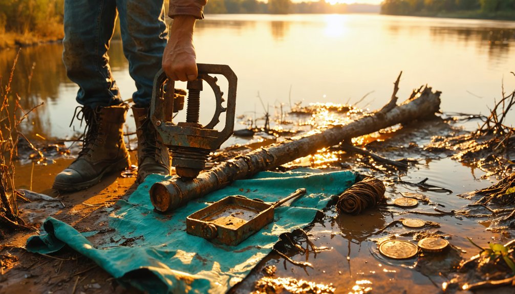 river finds vary greatly