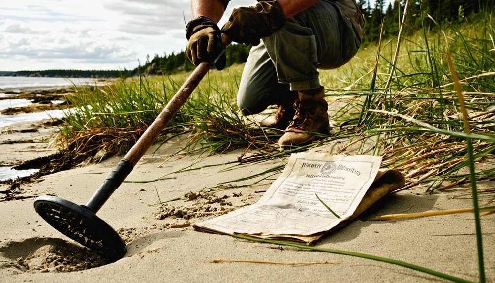 saco metal detecting regulations