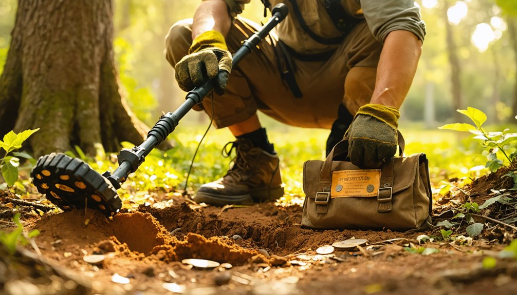 sanford metal detecting rules