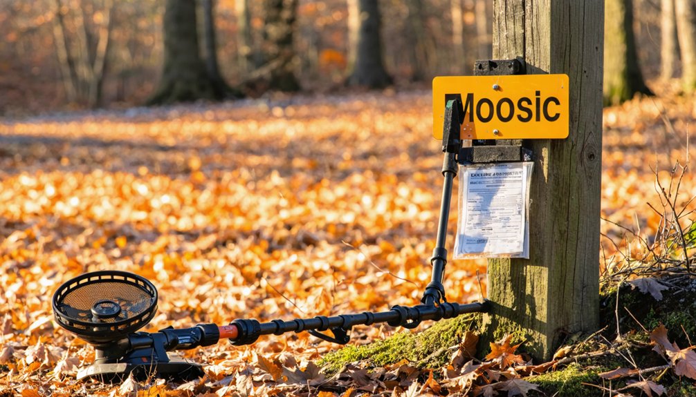 seasonal metal detecting restrictions