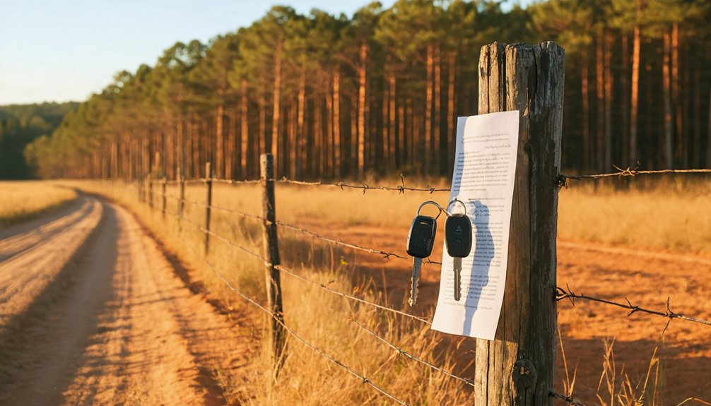 secure landowner permission beforehand
