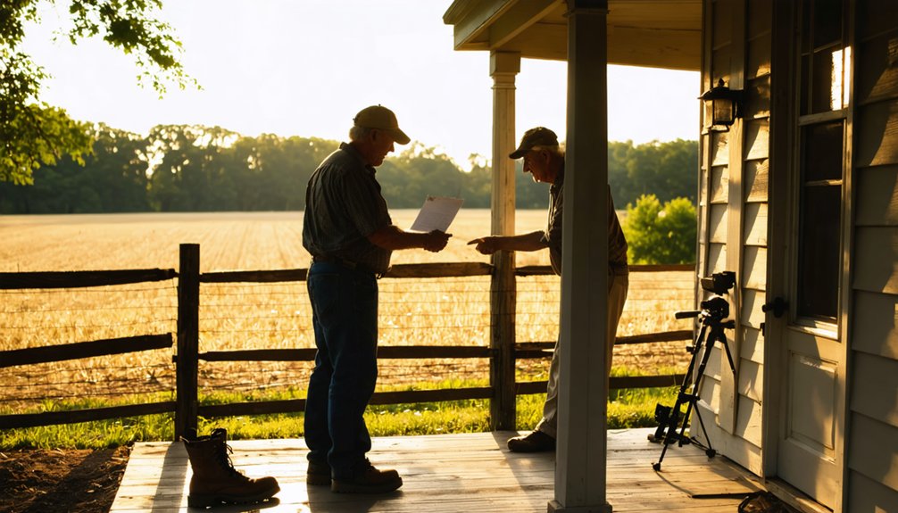secure landowner permission first