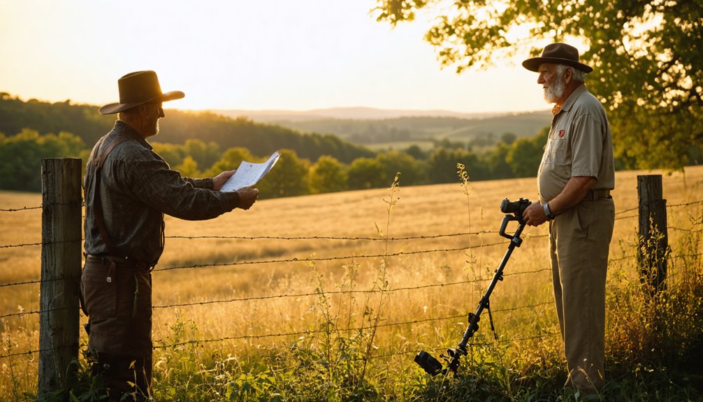 secure landowner permission legally
