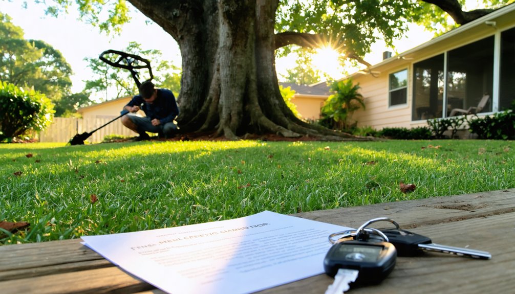 secure written property permission