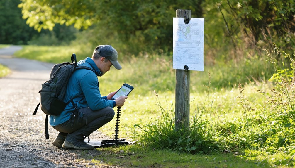 site checks before detecting