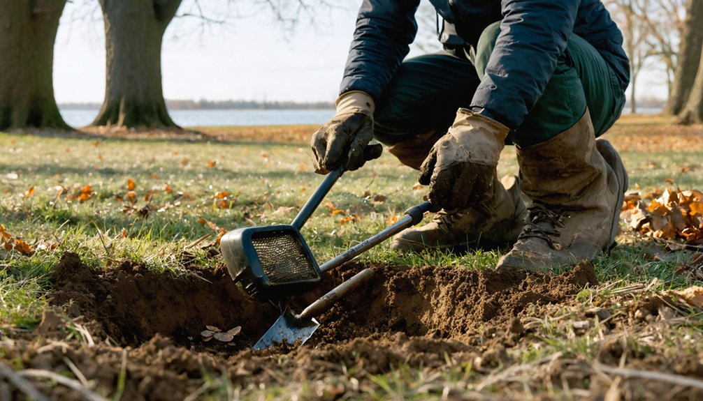 six inch digging limit