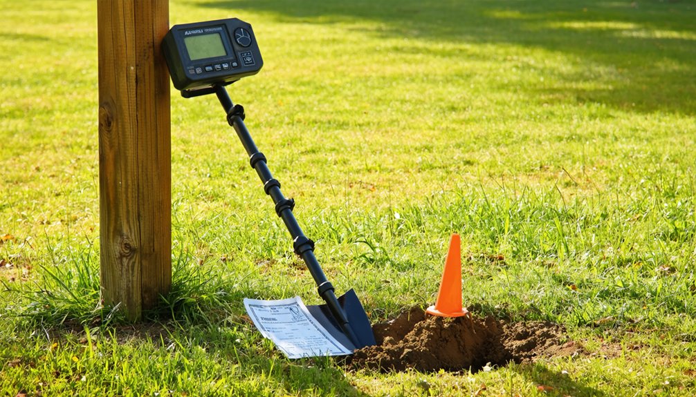 small filled permitted excavations
