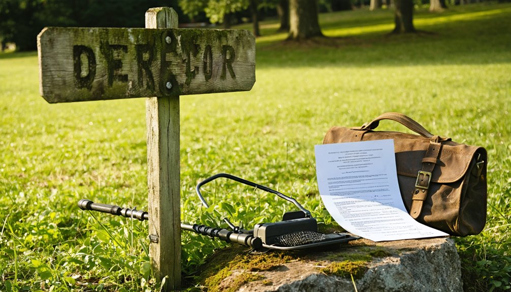 smithfield metal detecting regulations