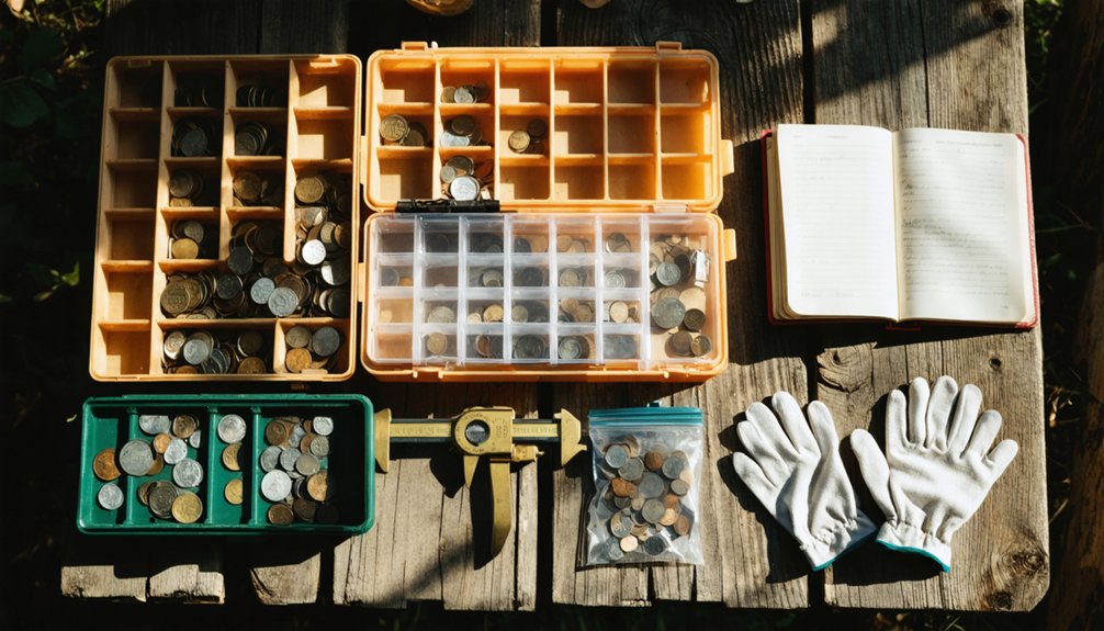 sort and carry your finds