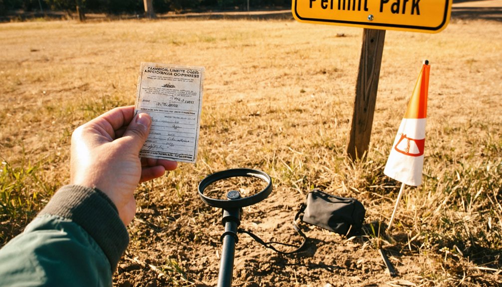 two year permitted detecting zones