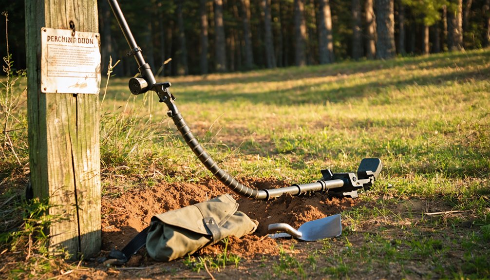 van wyck metal detecting rules