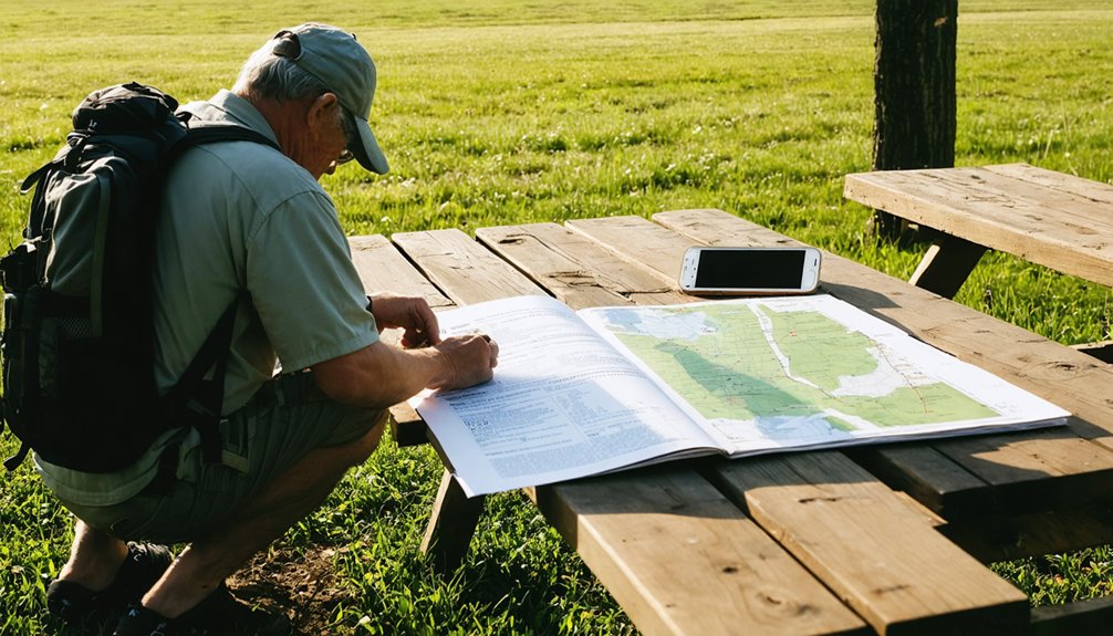 verify land ownership first
