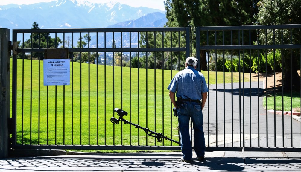 verify park permission first