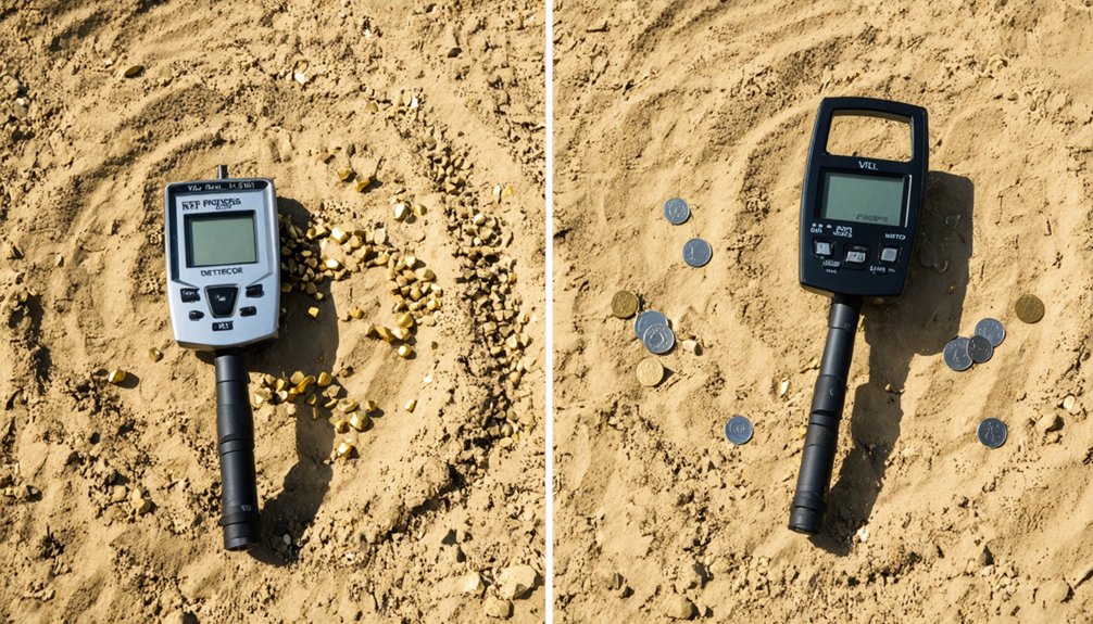 vlf excels small shallow targets