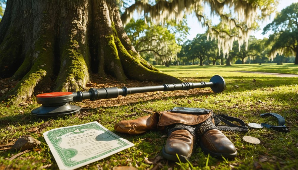 welsh louisiana metal detecting regulations