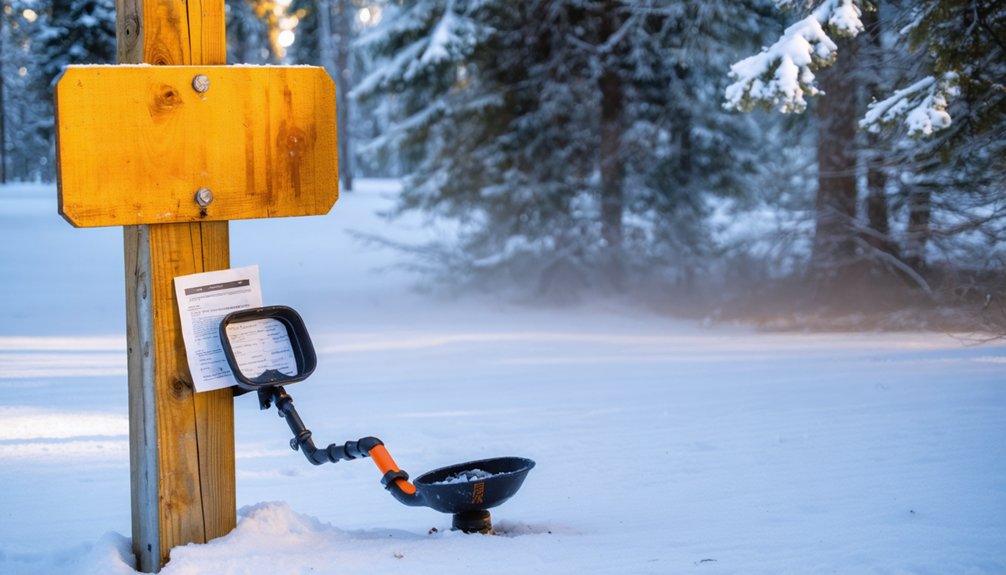 winter park metal detecting rules