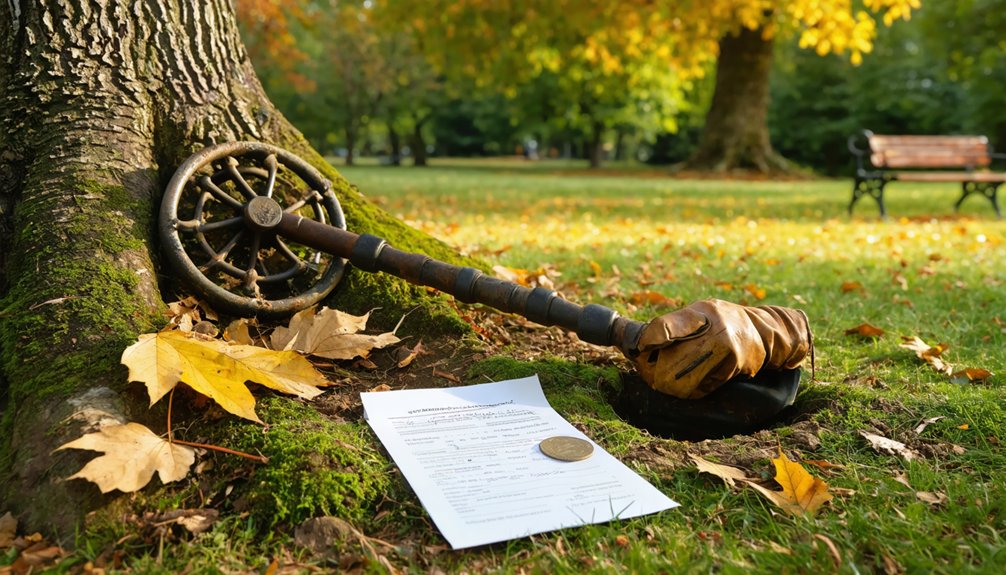 woodbury metal detecting rules