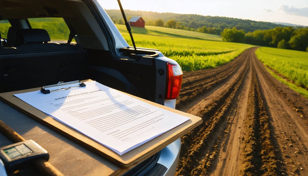 written landowner permission required