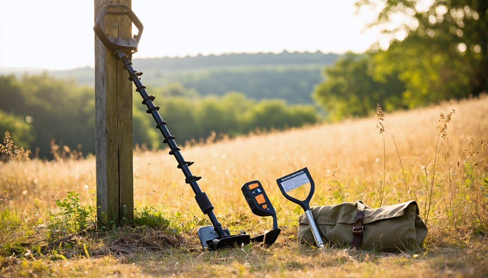 acceptable tools for digging