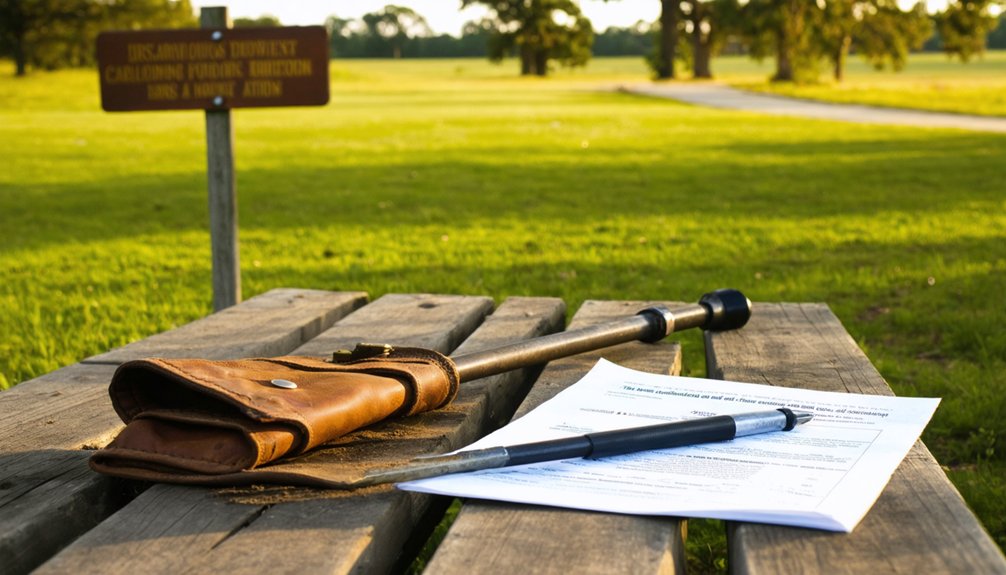 albemarle metal detecting regulations