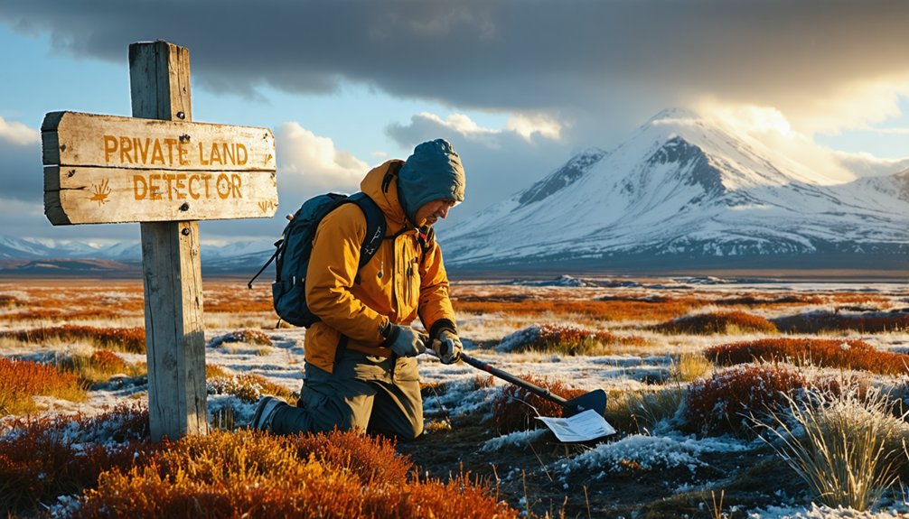 ask landowners before detecting