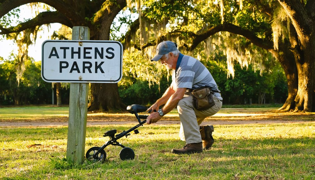 athens texas metal detecting regulations