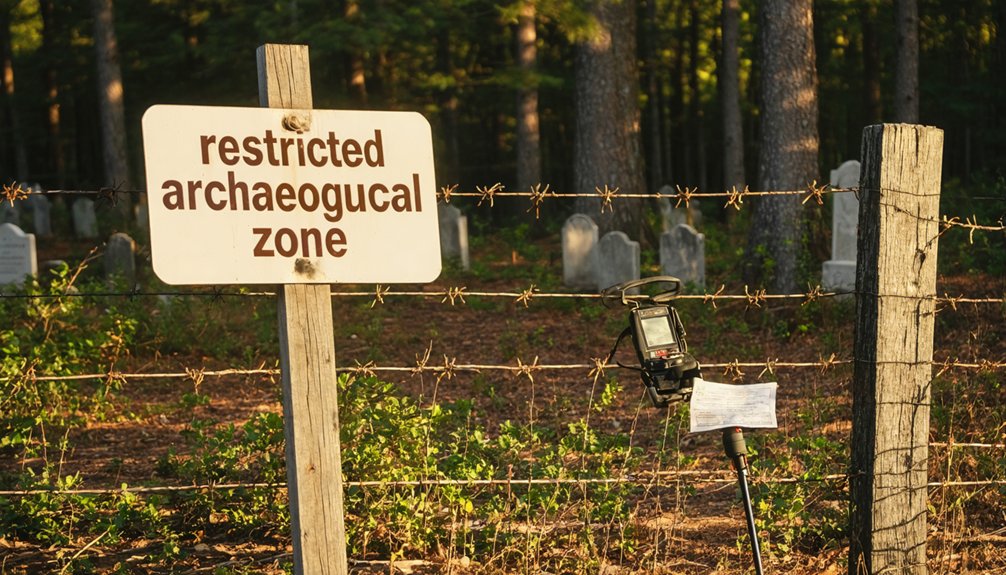 avoid protected archaeological sites