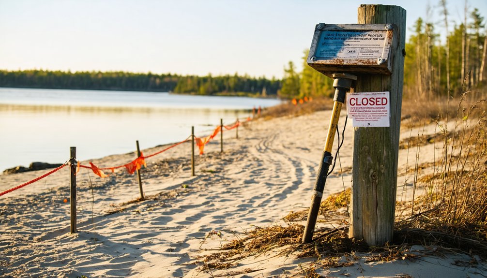 beach permits seasonal restrictions