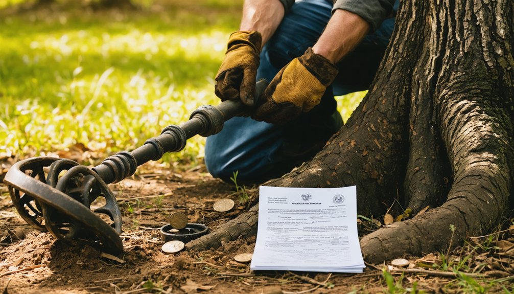 bowie metal detecting rules