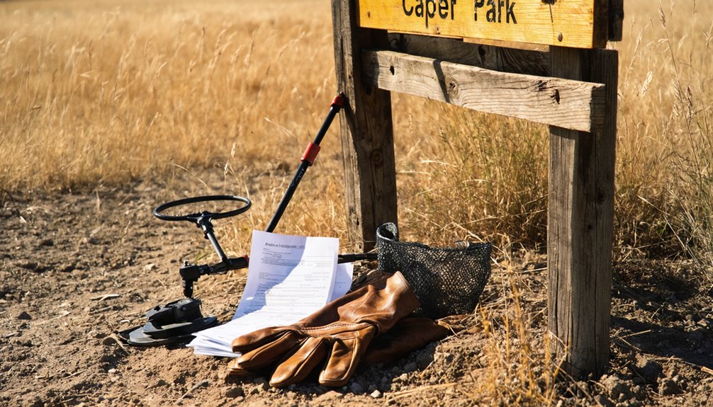 casper metal detecting rules