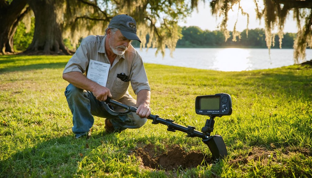 clinton metal detecting regulations