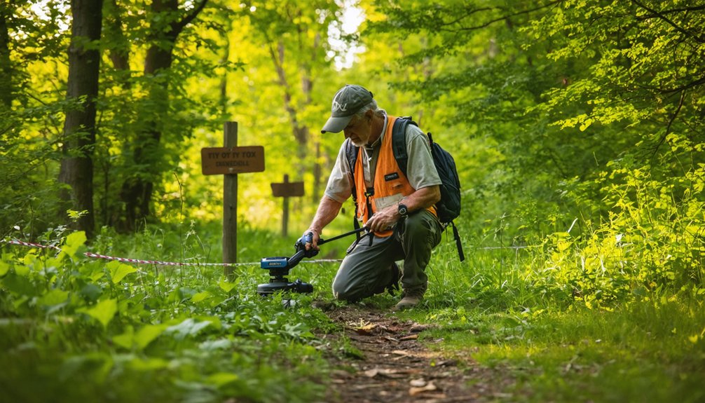 conservation land detecting restrictions
