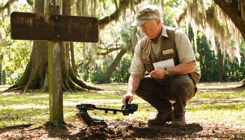 corinth metal detecting rules