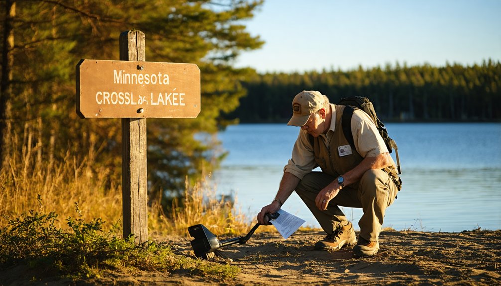 crosslake metal detecting regulations
