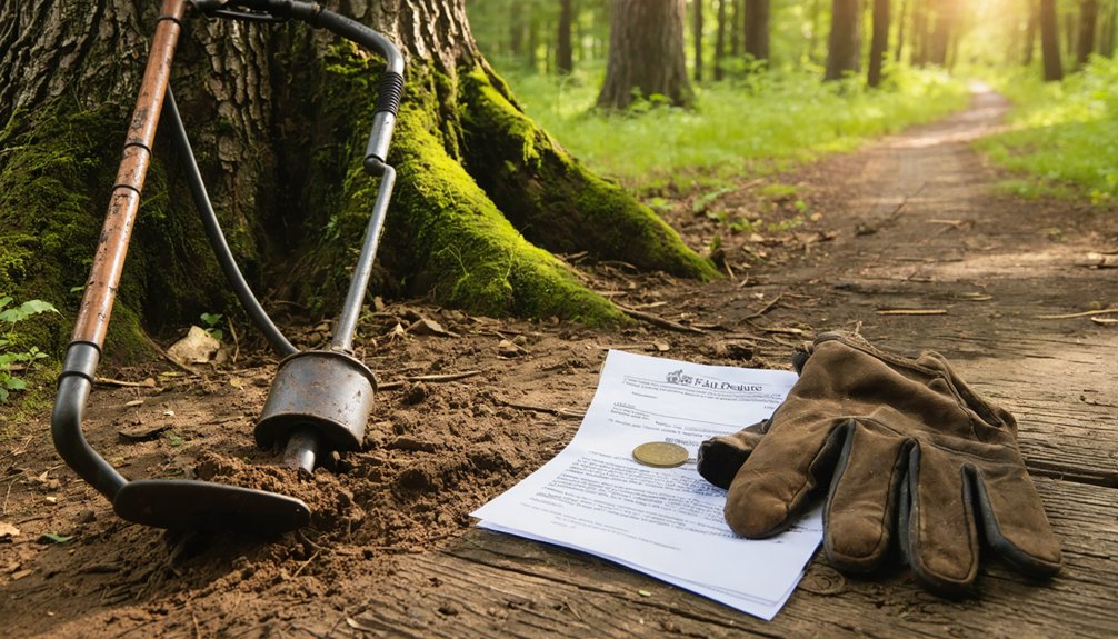 dawsonville metal detecting regulations