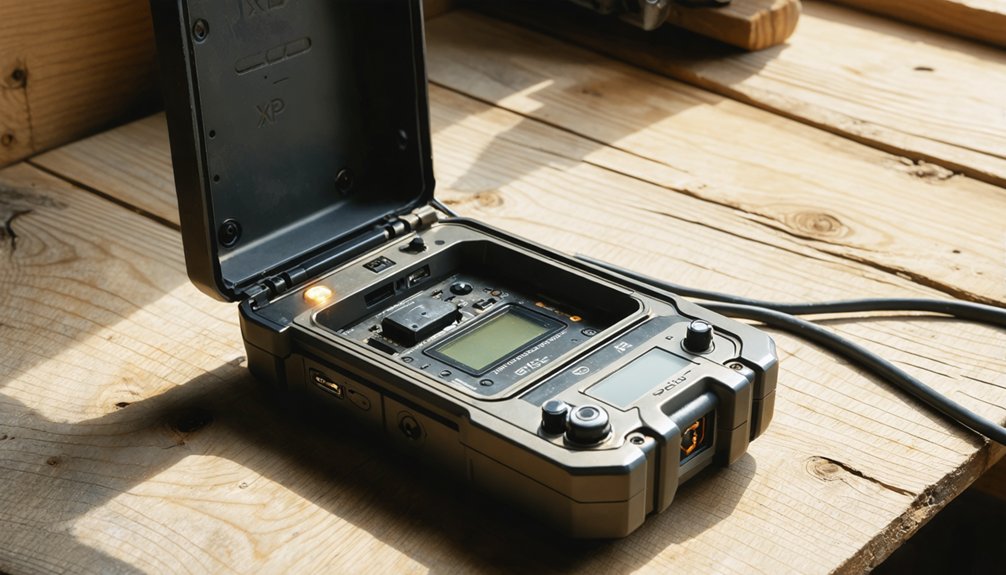 deus detector battery care