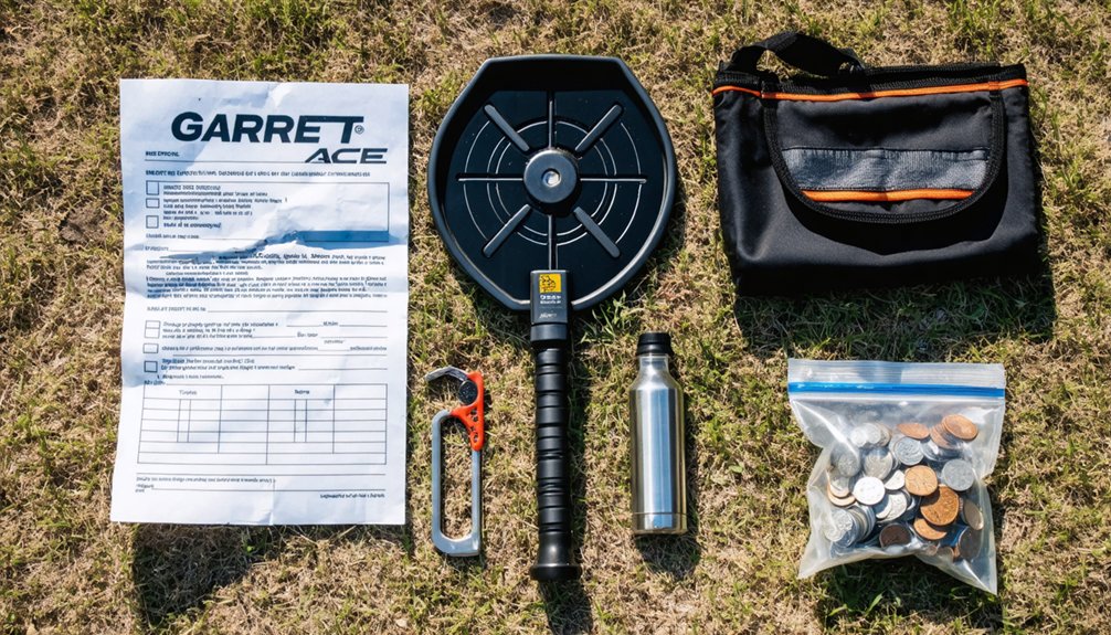 essential metal detecting supplies
