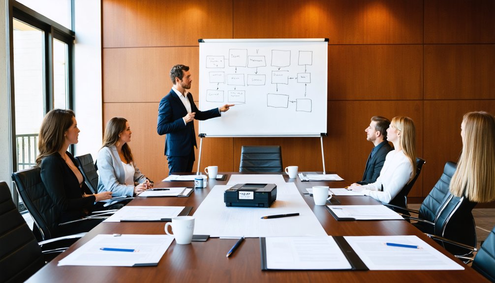establish clear leadership roles