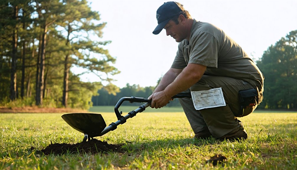 fayetteville metal detecting regulations