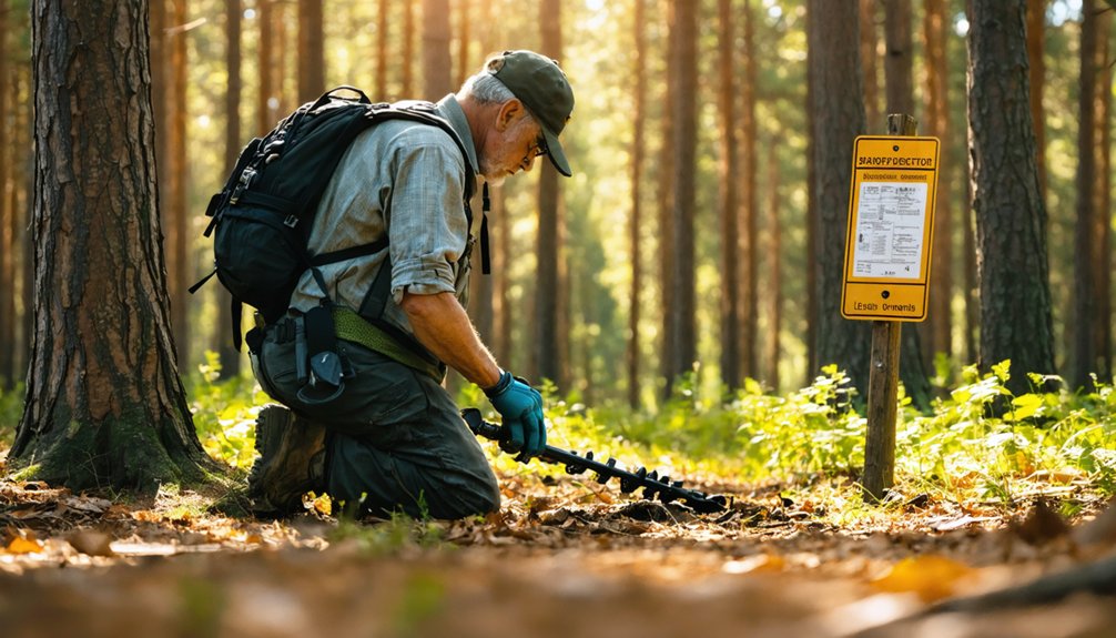 federal land detection regulations