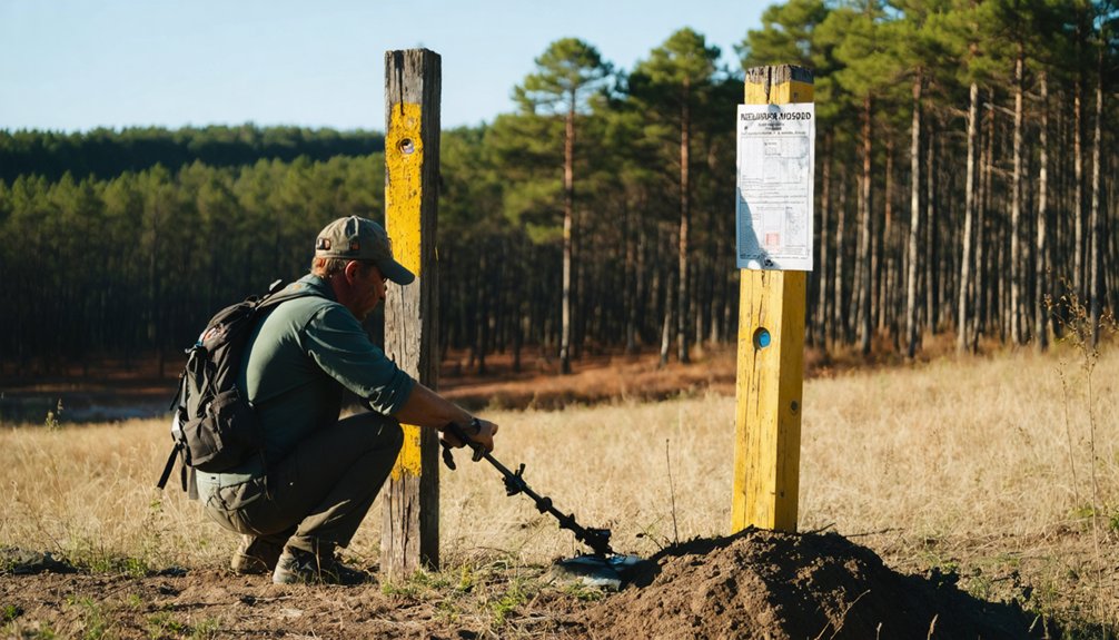 federal land detection restrictions