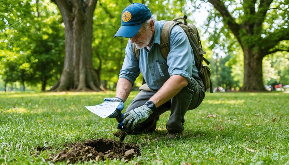 fill holes restore land