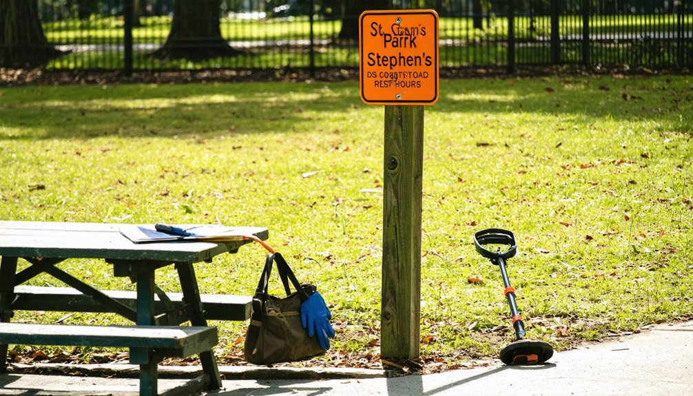 follow park rules diligently