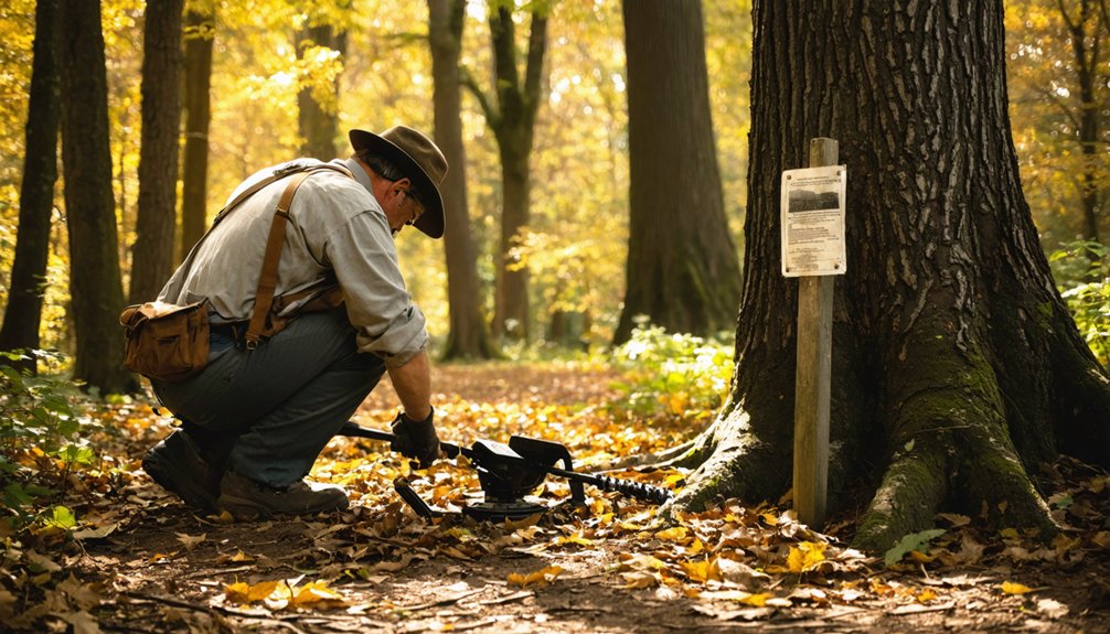 forest hills metal detecting regulations