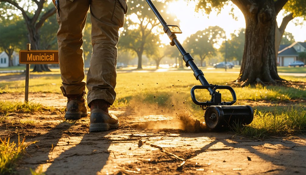 garden ridge metal detecting rules