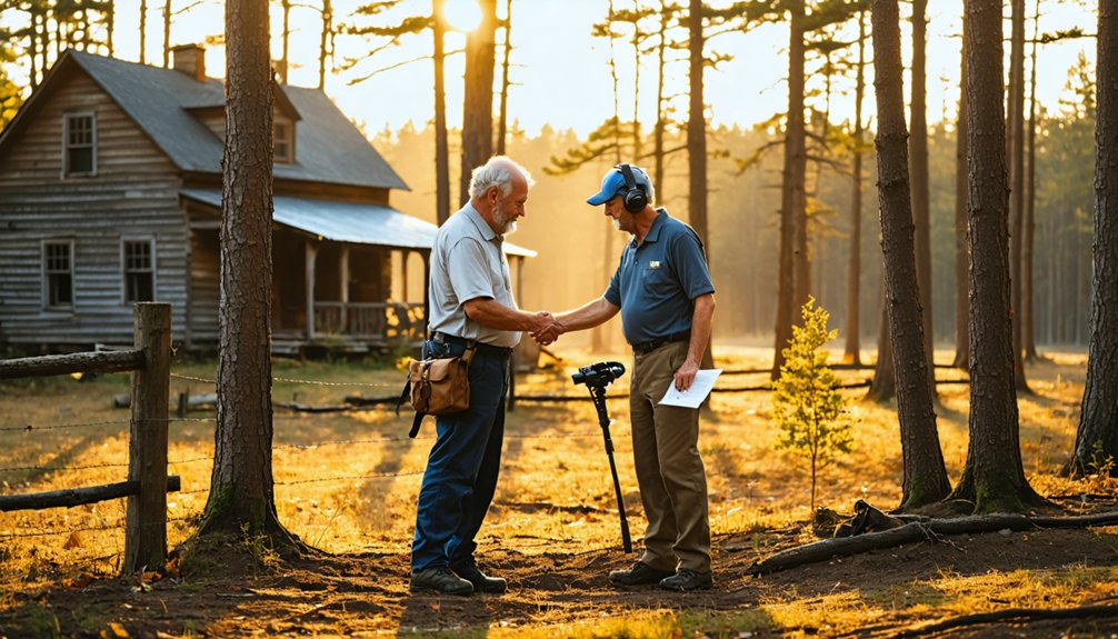 get landowner s written permission