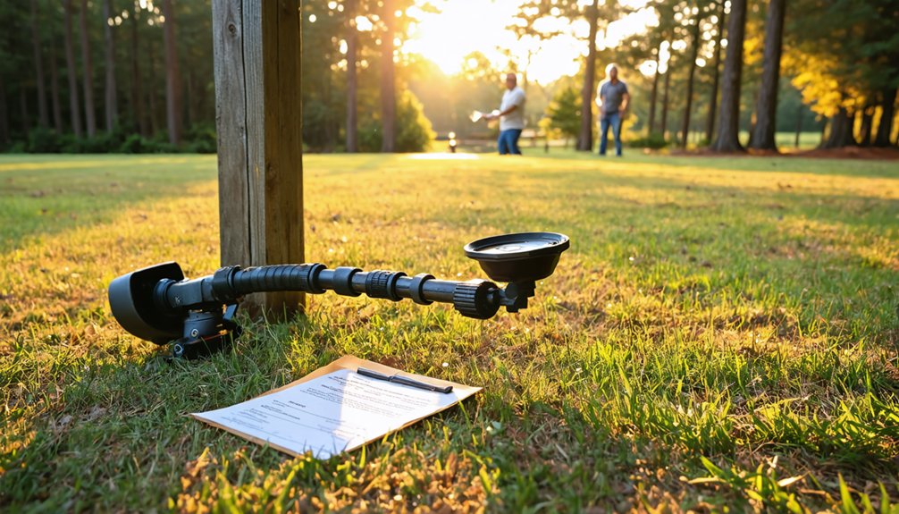get landowner written permission