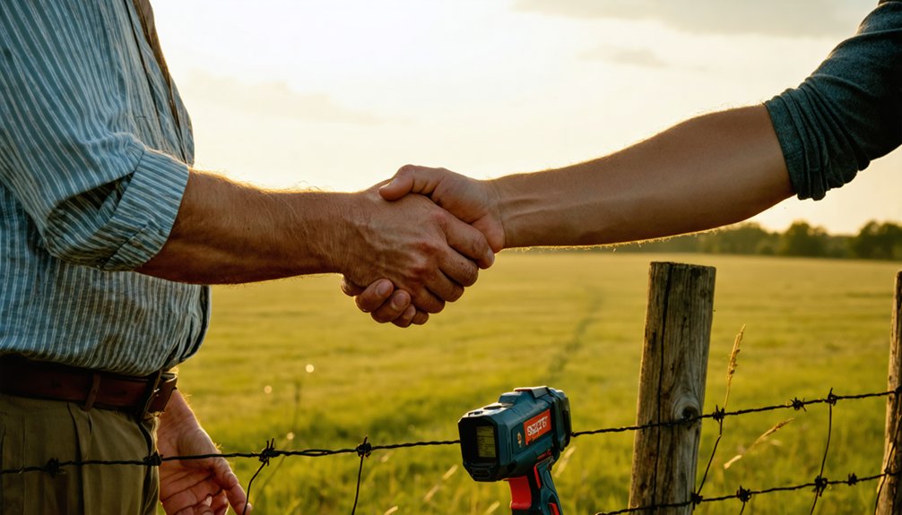 get written landowner permission