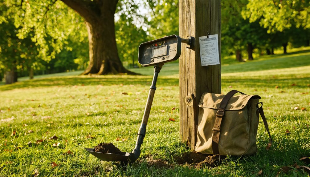 glen ellyn metal detecting regulations